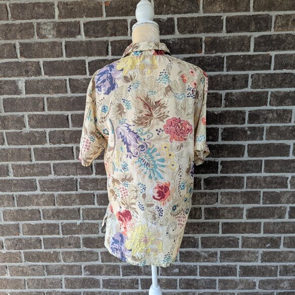 Vintage Stunt Collection Silk Top - Picture 2 of 8